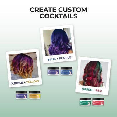 Haironic Semi Permanent Hair Colour - Emerald Green 100 gm - Crème