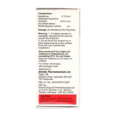 AVANEP BF Ophthalmic Suspension 5ml - Eye conditions-Oph