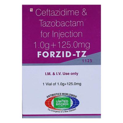 Forzid TZ Injection 1's - Bacterial Infections-Cep