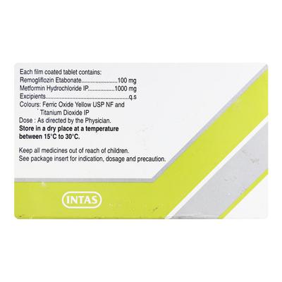 RENIVA M 1000 Tablet 10's - Diabetes-Ant