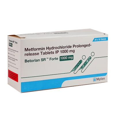 BETORLAN SR FORTE Tablet 10's - Diabetes-Ant
