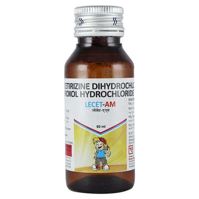 LECET AM Syrup 60ml - Cough And Cold-Cou