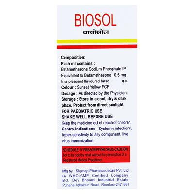BIOSOL Oral Drops 15ml - Hormonal Therapy-Cor