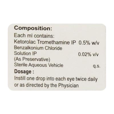 TOLAR Eye Drops 5ml - Eye conditions-Oph