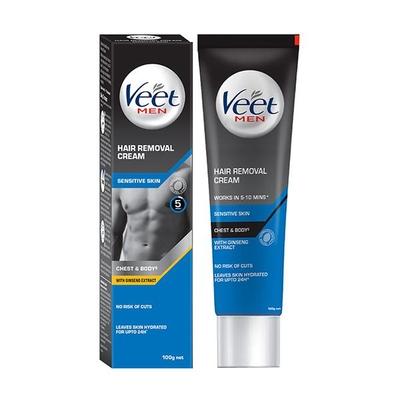 Veet Hair Removal Cream for Men - Sensitive Skin 100 gm - Shaving & Hair Removal