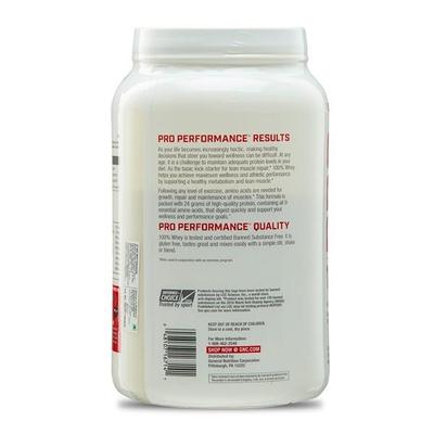 GNC Pro Performance 100% Whey Protein Powder - Vanilla Cream Flavour 2.02 lb (N) - Shaving Creams