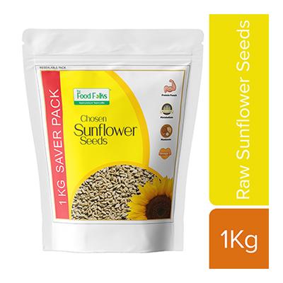 The Food Folks Chosen Raw Sunflower Seeds 1 kg - Nutritional Bars