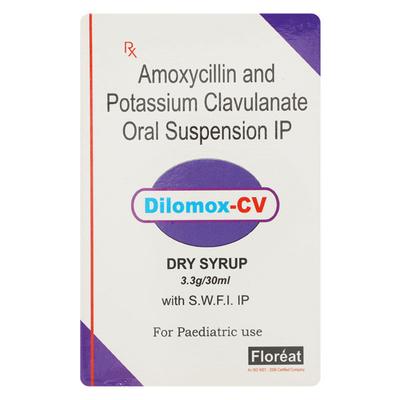 DILOMOX CV 228.5 Dry Syrup 30ml - Bacterial Infections-Pen