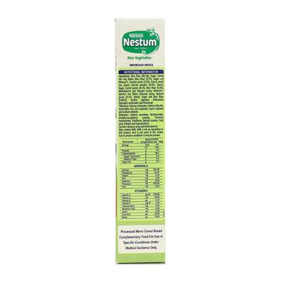 Nestle Nestum Stage 2 (8-12 Months) Powder 300 gm - Rice Vegetables (Refill Pack) - Baby And Infant Supplements