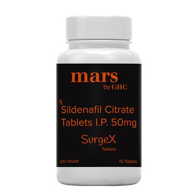 MARS SURGEX Tablet 15's - Impotence/Erectile Dysfunction (Ed)