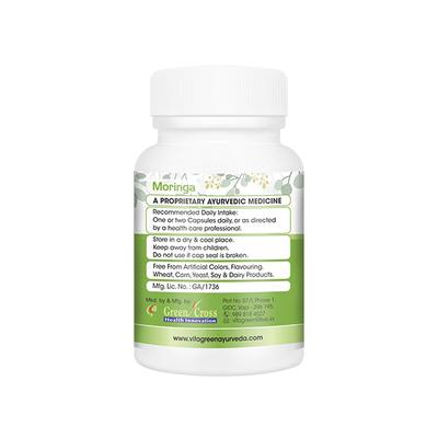 VitaGreen Moringa Capsules 60's - Herbal Dietary Supplement