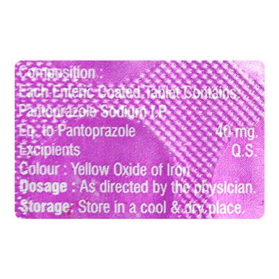 PARON 40mg Tablet 10's - Ulcer/Reflux/Flatulence-Aaa