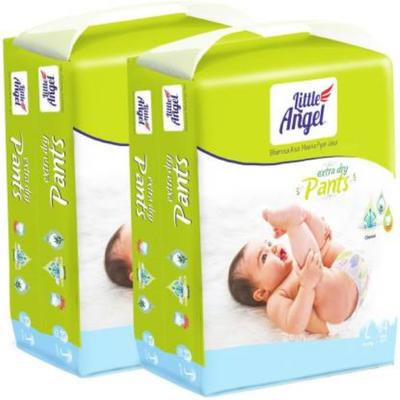 Little Angel Baby Diaper Pants (L) (Pack of 2 x 64's) - Diapers & Wipes
