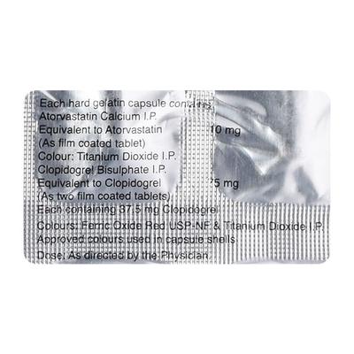 DEPLATT AV 10 Capsule 10's - Blood Clot-Ant