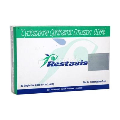 Restasis 0.05% Ophthalmic Solution 30X0.4ml - Eye conditions-Oth