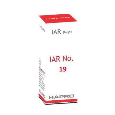 Hapro IAR No.19 Drops 30 ml - Homeopathic Drops