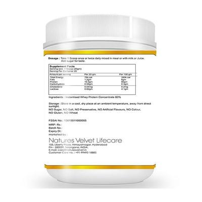 Natures Velvet Family Protein Powder 400 gm - Health Products