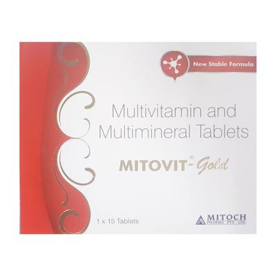 MITOVIT GOLD Tablet 15's - Supplements-Vam