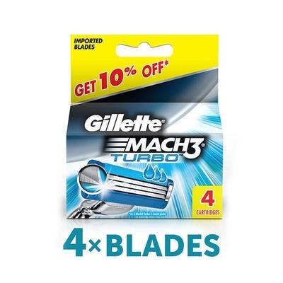 Gillette Mach 3 Cartridges 4's (N) - Razors & Cartridges
