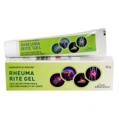 LDD Bioscience Rheuma Rite Gel 25 gm - Speciality Medicine
