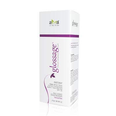 Vegetal Glossage SPF-25 Instant Daily White-Glow Correct Complexion Cream 25 gm - Face Creams