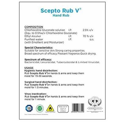 Sceptre Scepto Rub V Hand Rub - Pink 100 ml - Hand Sanitizer