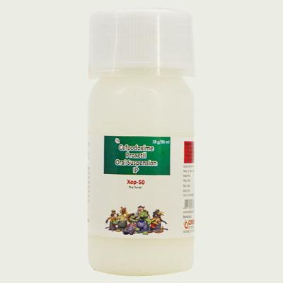XOP 50mg Dry Syrup 30ml - Bacterial Infections-Cep