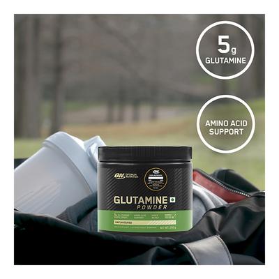 Optimum Nutrition (ON) Glutamine Powder - Unflavoured 250 gm - Amino Acids