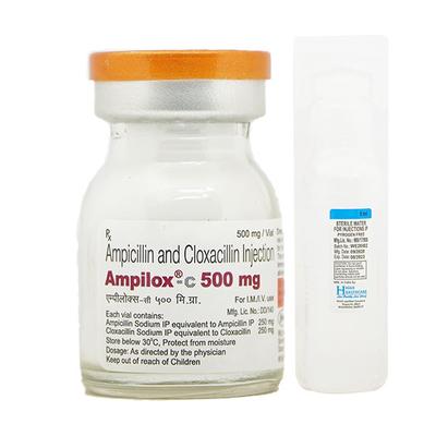 Ampilox C 500mg Injection 1's - Bacterial Infections-Pen