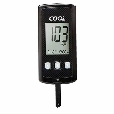 i-Sens Cool Blood Glucometer with Test Strips 10's - Black - Blood Glucose Monitors/Strips