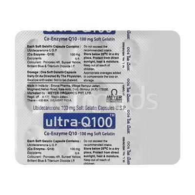 Ultra Q 100 Tablet 15'S - Supplements-Sup