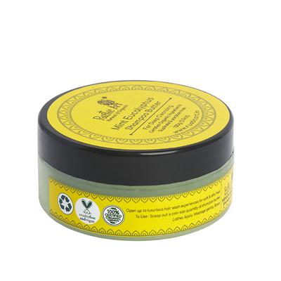 Rustic Art Organic Mint Eucalyptus Shampoo Butter 100 gm - Shampoos