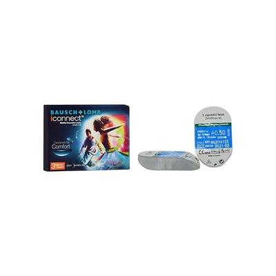 Bausch & Lomb iConnect Monthly Contact Lens - 3 Lens/Box (-3.0) - Eyecare Lenses