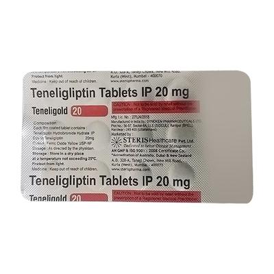 TENELIGOLD 20 Tablet 15's - Diabetes-Ant