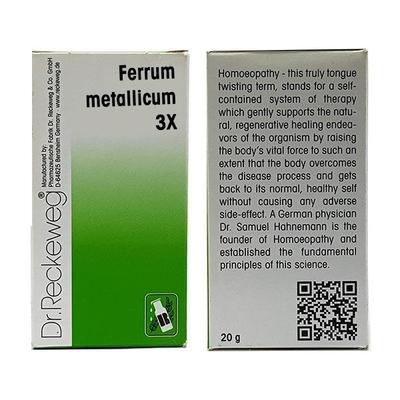 Dr. Reckeweg Ferrum Muriaticum 3X Tablet 20 gm - Bio-Chemic