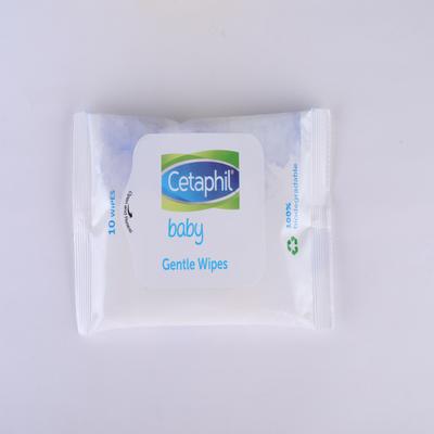 Cetaphil Baby Gentle Wipes - Aloevera & Vitamin E 10's - Diapers & Wipes