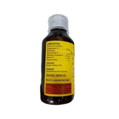 XL 80 Sugar Free Expectorant 100ml - Cough And Cold-Cou