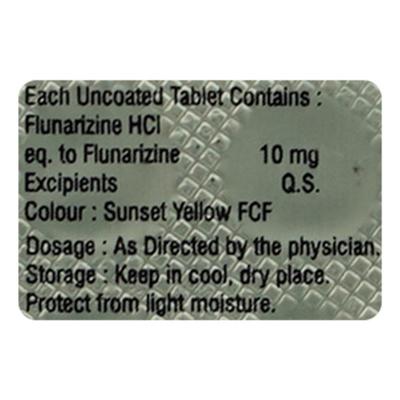 F RACIL 10 Tablet 10's - Migraine