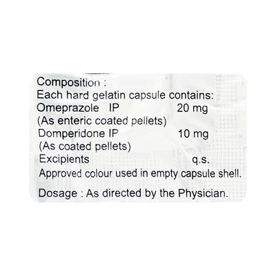 Omesec RD 10/20mg Capsule 10'S - Ulcer/Reflux/Flatulence-Aaa