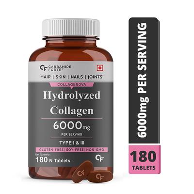 CF Hydrolyzed Collagen Tablet 180's - Calcium And Minerals