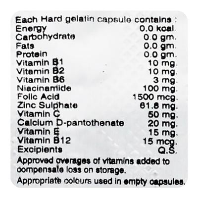 BECAP CZ Capsule 10's - Supplements-Vam