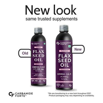 CF Flax Seed Oil - Cold Pressed 500 ml - General Health