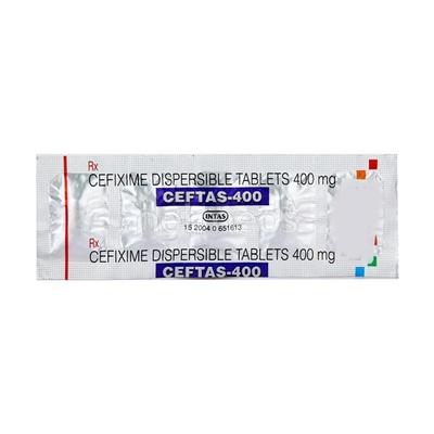 Ceftas 400mg Tablet 5'S - Bacterial Infections-Cep