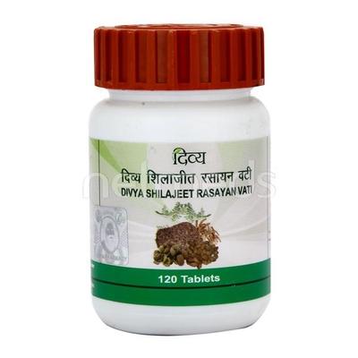 Patanjali Divya Shilajeet Rasayan Vati Tablet 120's - Speciality Medicines