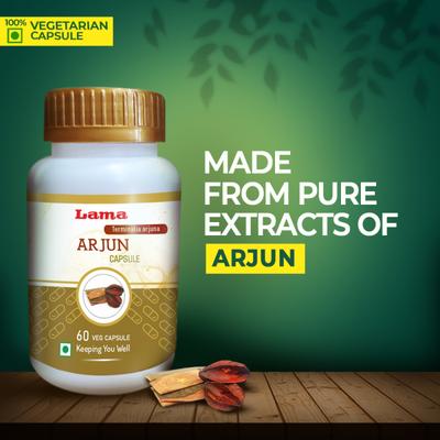 Lama Arjun Capsule 60's - Speciality Medicines