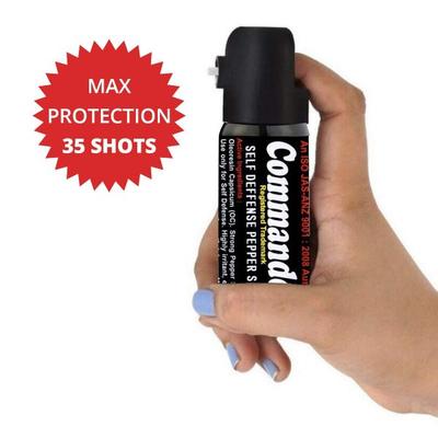 Commander Self Defense Pepper Spray (Pack of 8 x 55 ml) - Others