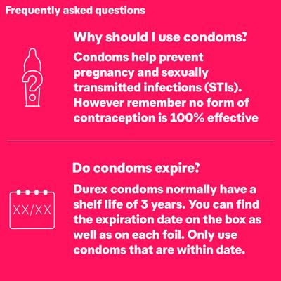 Durex Condoms - Extra Thin 3's - Plain/Flavoured Condoms