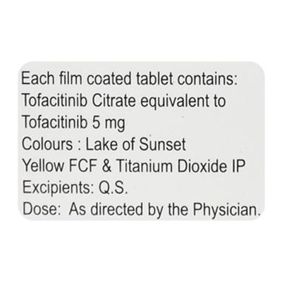 INTAJAC 5 Tablet 60's - Rheumatoid Arthritis-Dis