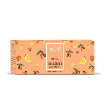 Aroma Treasures Sinful Indulgence Mani-Pedi Kit - Orange & Chocolate 87 gm - Night Cream