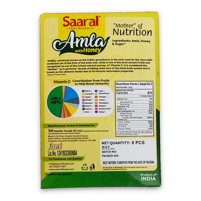 Saaral Amla with Honey 6's - Honey